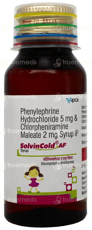 Solvincold Af Syrup 60ml